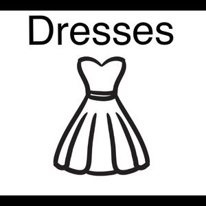 Variety of women’s dresses